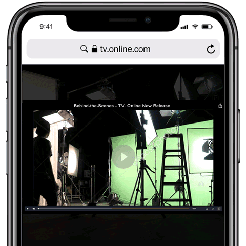 Phone showing a Shoot.to viewer audience
